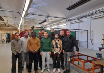 9 stagiaires formés en soudure à Romorantin