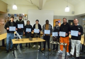 Remise de diplômes à la Maison de l'Emploi